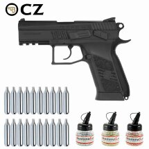 Superset CZ 75 P-07 Duty 4,5 mm Stahl BB Co2-Pistole Blow...