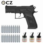 Superset CZ 75 P-07 Duty 4,5 mm Stahl BB Co2-Pistole Blow Back (P18)