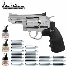 Superset Co2 Revolver Dan Wesson 2,5" 4,5 mm Stahl...