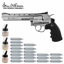 Superset Co2 Revolver Dan Wesson 6" 4,5 mm Stahl BB...