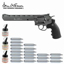 Superset Co2 Revolver Dan Wesson 8" 4,5 mm Stahl BB...