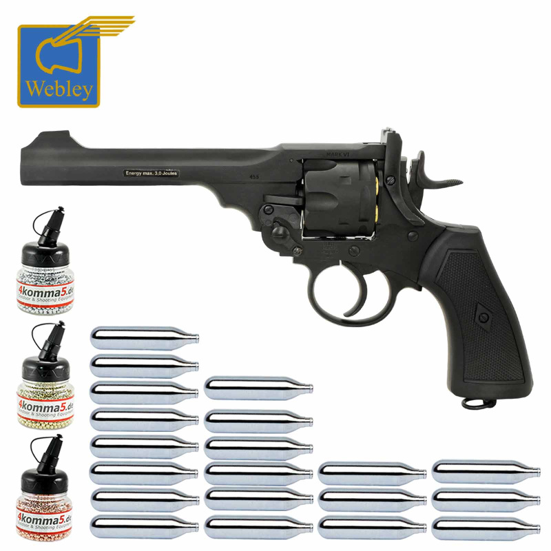 Superset Co2-Revolver Webley MK VI 4,5 mm BB (P18)