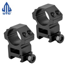 UTG 1" High Picatinny-/Weaverringe 20 mm breit  - 2...