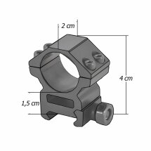 UTG 1" Medium Picatinny-/Weaverringe 20 mm breit  -...