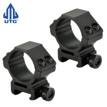 UTG 30 mm Low Picatinny-/Weaverringe 20 mm breit  - 2...