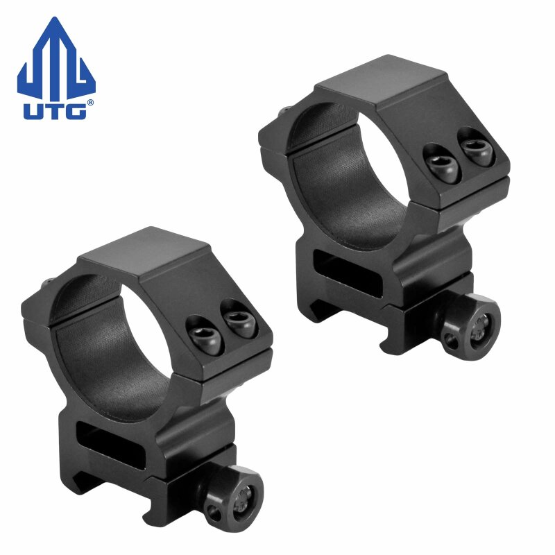 UTG 30 mm Medium Picatinny-/Weaverringe 21 mm breit  - 2 Stück