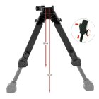 UTG Gummi ummanteltes Bipod / Zweibein 15,2-21,6 cm