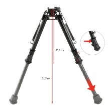 UTG New Gen Tactical OP QD Bipod / Zweibein 20,3-31,5 cm