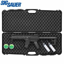 SET SIG SAUER MPX Co2-Gewehr Schwarz 4,5 mm Diabolo (P18)