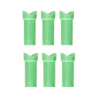 6-er Pack Hawk Half Moon Nock 2219 Grün für Hawk Armbrustbolzen
