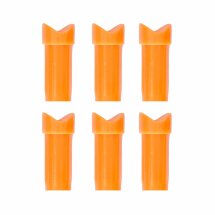 6-er Pack Hawk Half Moon Nock 2219 Orange für Hawk...