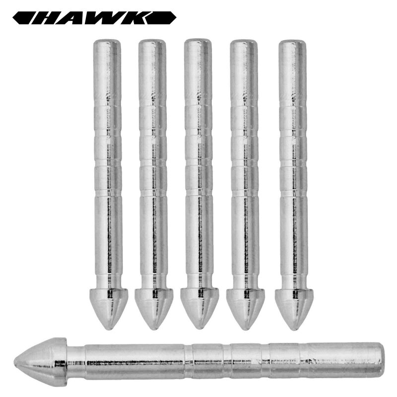 6-er Pack Hawk einteilige Pfeilspitze 70 grain