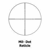 UTG Accushot 3-12x44 Precision AO Zielfernrohr beleuchtet - 36 Farben - mit Draht-Mil-Dot Absehen