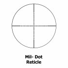 UTG Accushot 3-12x44 Precision AO Zielfernrohr beleuchtet - 36 Farben - mit Draht-Mil-Dot Absehen