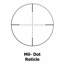 UTG Accushot 4-16x44 AO Tactical Zielfernrohr beleuchtet - 36 Farben - mit geätztem Mil-Dot Absehen