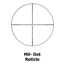 UTG Accushot 4-16x44 AO Tactical Zielfernrohr beleuchtet - 36 Farben - mit Draht-Mil-Dot Absehen