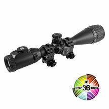 UTG True Hunter 3-9x40 IE Zielfernrohr beleuchtet - 36 Farben - mit Weavermontagen