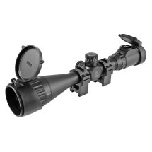 UTG True Hunter 3-9x40 IE Zielfernrohr beleuchtet - 36 Farben - mit Weavermontagen