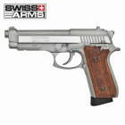 Swiss Arms SA92 Fullmetal Co2 Pistole Blow Back 4,5 mm BB (P18)