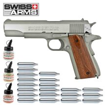 Superset Swiss Arms SA1911 Seventies Fullmetal Co2...