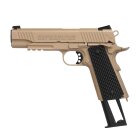 Swiss Arms P1911 Co2 Pistole schwarze Griffschalen Blow Back 4,5 mm BB (P18)