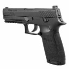 Luftpistolenset SIG SAUER P320 Schwarz Blow Back 4,5 mm Diabolo Co2-Pistole (P18) + 1000 Diabolos + 10 Co2-Kapseln