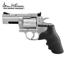 Dan Wesson Co2-Revolver 715 Lauflänge 2,5" 4,5 mm Stahl BB Silber (P18)