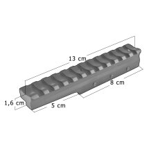 Umarex Rail Adapter - Adapterschiene von 11 mm auf Picatinnyschiene