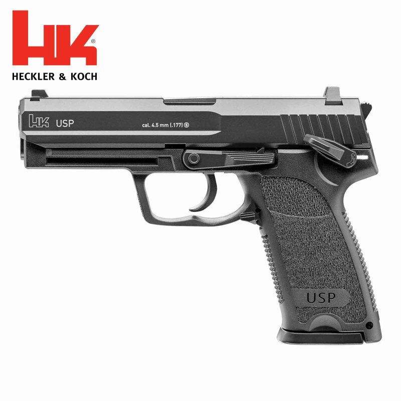 Heckler & Koch USP 4,5 mm BB Co2-Pistole mit Blowback (P18)