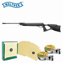 SET Walther Luftgewehr Century Varmint 4,5 mm Diabolo...