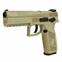 CZ 75 P-09 Duty TAN 4,5 mm Stahl BB/Diabolo Co2-Pistole...