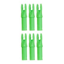 6-er Pack Hawk Nock N852-1 Solid Grün