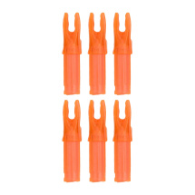 6-er Pack Hawk Nock N852-1 Transparent Orange