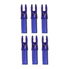 6-er Pack Hawk Nock N852-1 Transparent Blau