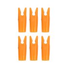 6-er Pack Hawk Pin Nock Größe S Orange
