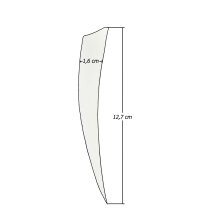 6-er Pack Hawk Naturfeder Shield 5" Grün