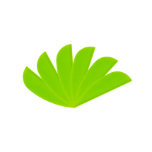 6-er Pack Hawk TPU Streamline Vanes 1,5" Lime