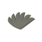 6-er Pack Hawk TPU Streamline Vanes 1,5" Dunkelgrau