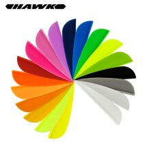 6-er Pack Hawk TPU Streamline Vanes 1,75"