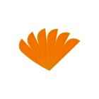 6-er Pack Hawk TPU Streamline Vanes 1,75" Orange