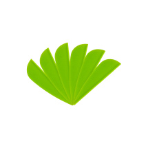 6-er Pack Hawk TPU Streamline Vanes 1,75" Lime