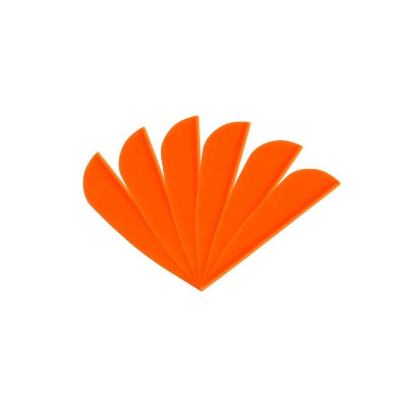6-er Pack Hawk TPU Streamline Vanes 1,75" Neon-Orange