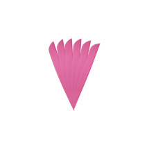 6-er Pack Hawk TPU Streamline Vanes 5" Dunkelrosa