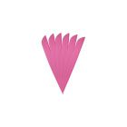6-er Pack Hawk TPU Streamline Vanes 5" Dunkelrosa