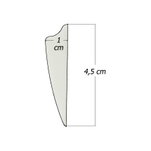 6-er Pack Hawk D2 TPU Shield Vanes 1,75" Lila
