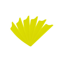 6-er Pack Hawk D2 TPU Shield Vanes 1,75" Gelb