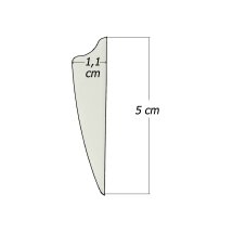 6-er Pack Hawk D2 TPU Shield Vanes 2" Weiß