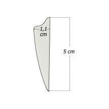 6-er Pack Hawk D2 TPU Shield Vanes 2" Sonnengelb