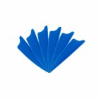 6-er Pack Hawk D2 TPU Shield Vanes 2" Blau