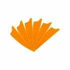 6-er Pack Hawk D2 TPU Shield Vanes 2" Orange